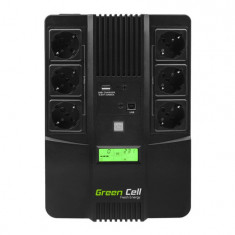 Green Cell UPS Green Cell UPS Uninterruptible Power Supply AiO 600VA Afișaj LCD