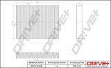 Dr!ve+ DP1110.12.0249 Filtru, aer habitaclu