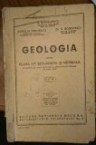 Geologia pentru clasa IV-a secundară și normală E. Sanielevici, Coralia Vernescu și Dr. C. Bogoescu. 19746