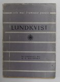 LUNDKVIST - VERSURI , COLECTIA &#039;&#039; CELE MAI FRUMOASE POEZII &#039;&#039;, 1963