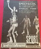 Revista SPORT nr.3/februarie 1969 (ANGLIA - ROMANIA)