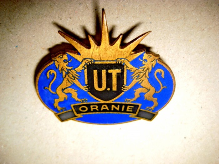 A897-Insigna Politie Algeria U.T Oranie Drago Paris.