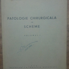 Patologie chirurgicala in scheme (vol. I) - Ion I. Grigorescu/ dedicatie autor
