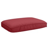 vidaXL Pernă pentru șezut din paleți Roșu Vin 120 x 80 x 12 cm
