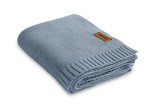 Paturica de bumbac si bambus Sensillo 100x80 cm Jeans