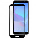 Folie Sticla 5D HUAWEI Y6 2018 (Negru) Full Glue