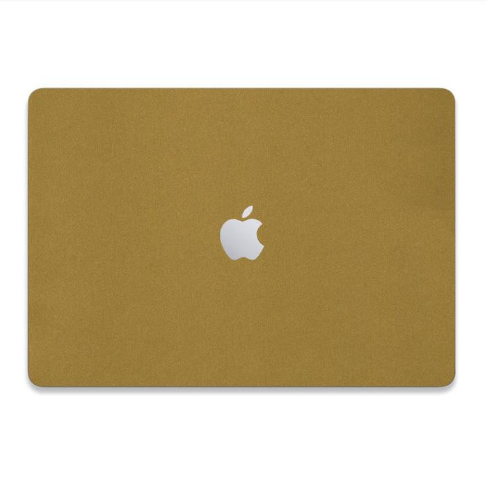 Folie Skin Compatibila cu Apple MacBook Pro 16 2019 Wrap Skin Gold Matt