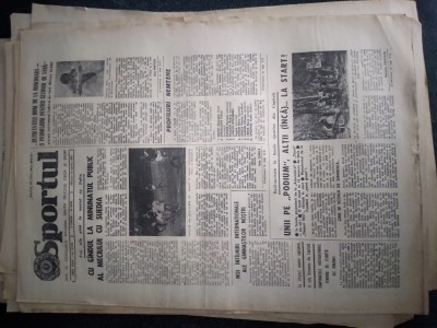 ZIARUL SPORTUL 13 APRILIE 1983 foto