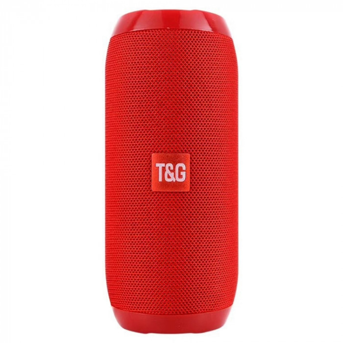 Boxa Portabila Bluetooth / Wireless / USB, rezistenta la apa, rosu TG OMC