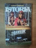 ISTORIA TIGANILOR , ORIGINE , SPECIFIC , LIMBA de LUCIAN CHERATA , 1993 *PREZINTA HALOURI DE APA