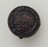 Insigna - Teatrul de stat Arad - Aniversare 25 ani