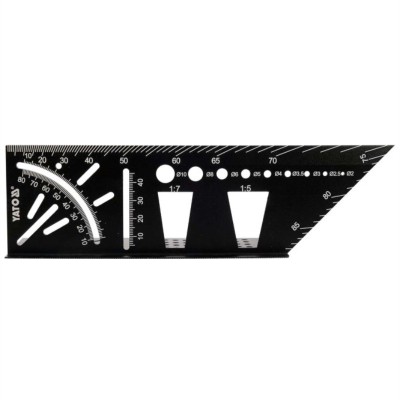 YT-70825 Yato Echer universal 3d din aluminiu, 150X70X215 mm foto