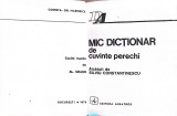 Mic dicționar de cuvinte perechi - Silviu Constantinescu - Editura Albatros 1976