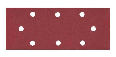 Set 10 benzi smirghel perforate 115х280 P 60, Raider 180106 foto