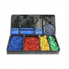 Set accesorii pentru gaurit si insurubat, Strend Pro MS036, valiza plastic, 500 piese Mania Tools foto