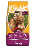 Hrana uscata pentru caini Cookie, Complete Plus Adult, Pui, 10 Kg