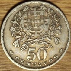 Portugalia - moneda de colectie - 50 centavos 1961 - absolut superba !