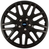 Set 4 Capace Roti 17 inchi (R17) Dakar Negru, Compatibile Cu Ford