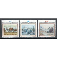Liechtenstein 1983 821/23 MNH nestampilat - Picturi: peisaje
