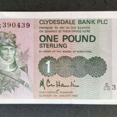 Scotland / Scoția - 1 Pound (1983) Robert the Bruce