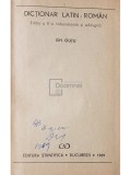 Gh. Gutu - Dictionar latin-roman (Editia: 1969)