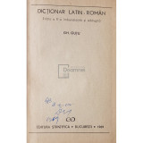 Gh. Gutu - Dictionar latin-roman (editia 1969)