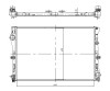 NRF 50040 Radiator, racire motor