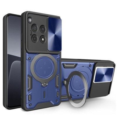 Husa pentru OnePlus 12R - Techsuit CamGuard Pro - Blue foto