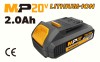 Acumulator Li-Ion 2.0Ah Tolsen MP20V, 20V, Indicator LED, Compatibil Scule Tolsen MP20V