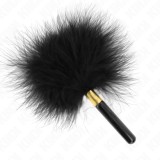 KINK - BLACK GOLD METAL TICKLE FEATHERS 18 CM, KINK IMPACT &amp; TOUCH