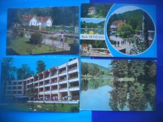 HOPCT LOT 2758 MONEASA-ARAD--4 CARTI POSTALE-CIRCULATE