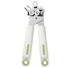 Desfacator de Conserve 3 in 1, Cyrax, Instrument pentru Deschis Conserve, Sticle, Otel inoxidabil, Simplu de Utilizat, Maner Anti alunecare, 21.5 x 4.