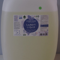 Detergent ecologic vrac pentru rufe albe si colorate lamaie 20L Biolu