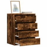 VidaXL Dulap colț cu sertare lemn vechi 60x41x76 cm lemn prelucrat