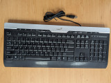 Cumpara ieftin Tastatura USB GENIUS GK-070012 SPACER SlimStar 110 laptop / calculator, Multimedia, Cu fir