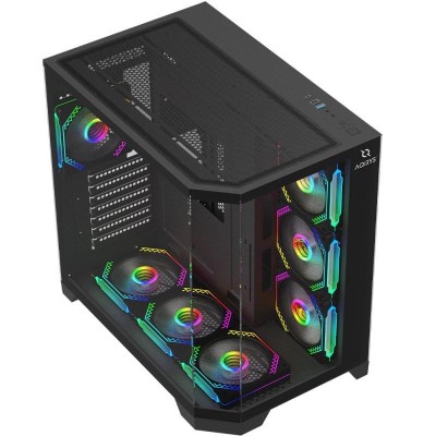 Carcasa Aqirys Titan Midi Tower Black foto
