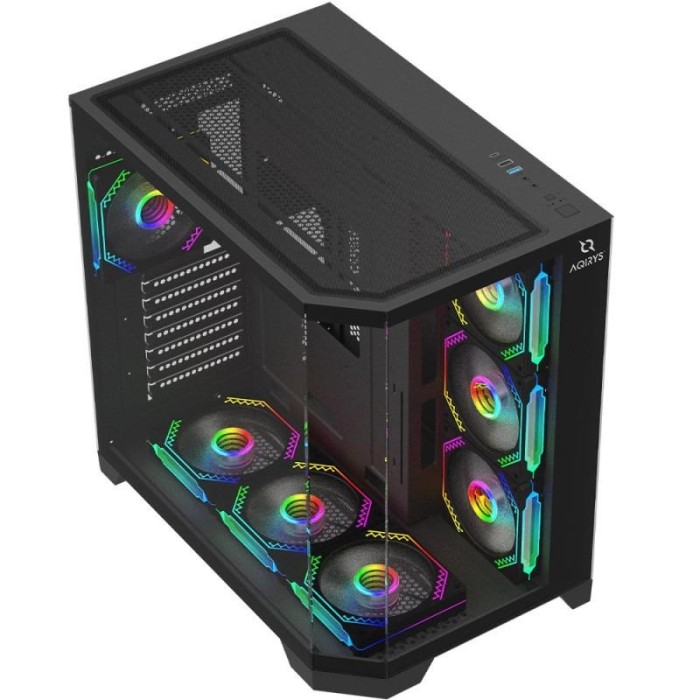 Carcasa Aqirys Titan Midi Tower Black
