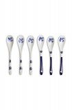 &amp;k amsterdam set de linguri Delftware 6-pack