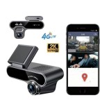 Cumpara ieftin Camera Auto DVR iSEN Q10, Negru, 4G LTE, Duala (Fata + Interior), Full HD 1080P, IR 940nm Night Vision, Radar 24G, Detectie Miscare + Prezenta Umana,