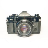 Canon A-1 cu Canon FD 50mm f/1.8