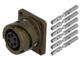 Conector Militar 14S Soclu Mamă 6 PIN