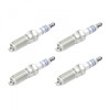 Set 4 bujii Bosch Ford: Ecosport Fiesta Focus Fusion Ka Mondeo 1.25 1.3 1.4 1.6 benzina M14x1.25, lungime 25mm, cheie 16