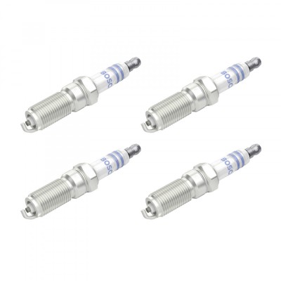 Set 4 bujii scanteie Bosch pentru Ford Ecosport, Fiesta, Focus, Fusion, KA, Mondeo foto