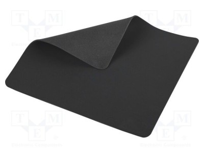 Pad mouse neagră NATEC 235x205x2mm set 10 bucți foto