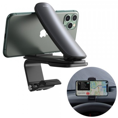 Suport Auto Baseus Big Mouth Pro, 4.7inch - 6.5inch, Negru SUDZ-A01 foto