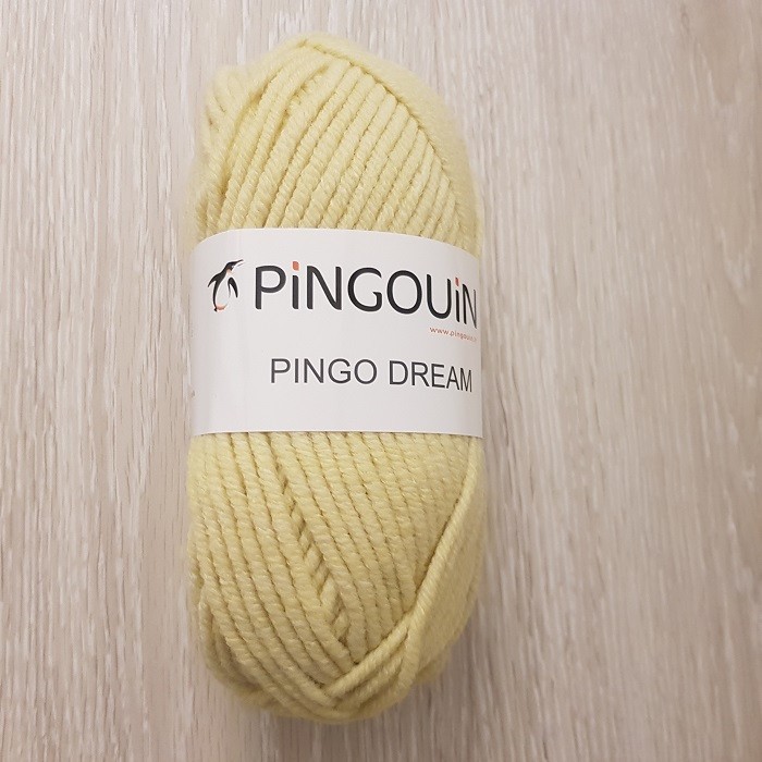 Fir Gros Pentru Impletit sau Crosetat Galben Pal