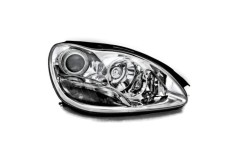 Far Mercedes Clasa S (W220) 2003-08.2005, montare fata, dreapta, cu lampa ceata fata; H7+H7+H7+PY21W+W5W; electric; fara motor; halogen, MAGNETI MARE