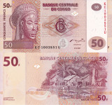 CONGO 50 francs 2007 UNC!!!