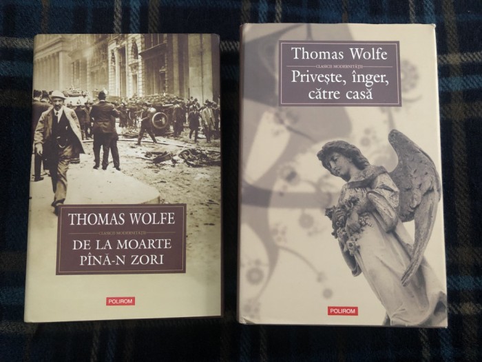 Thomas Wolfe: Priveste, &icirc;nger, catre casā; De la moarte p&acirc;nā &icirc;n zori