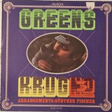 Manfred Krug / G&uuml;nther Fischer-Quintett &lrm;&ndash; No. 3: Greens _ NM / VG+ vinil, LP, disc muzica jazz, rock _ Amiga, GDR, 1974